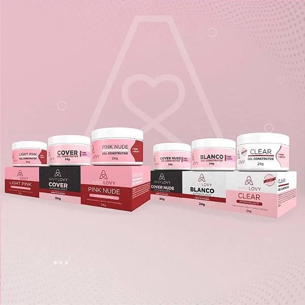 Gel Any Lovy UV/LED ( Escolha sua Cor )