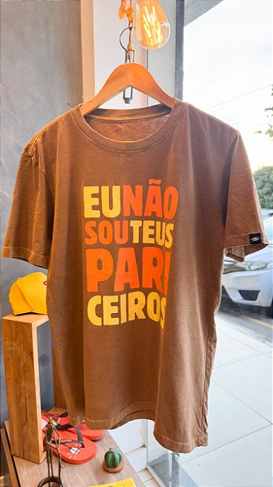 T-Shirt Eu não sou teus pariceiros