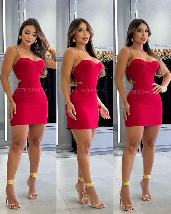 Vestido Julie - Vermelho