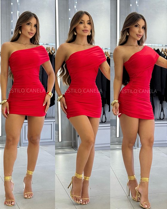 Vestido Lavínia - Vermelho