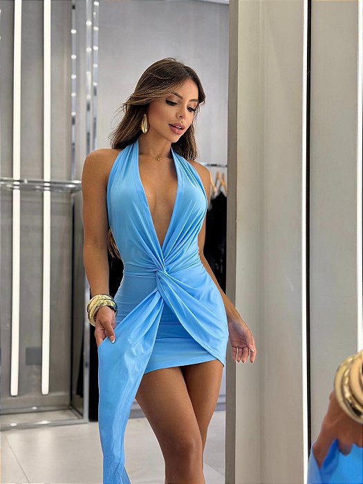 Vestido Cecilia - Azul