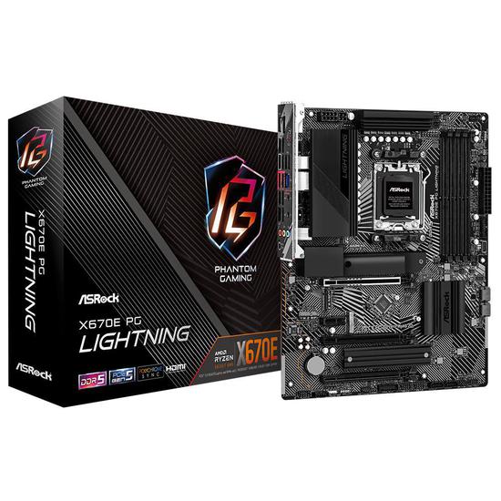 Placa Mãe Asrock X670E PG Lightning AMD Soquete AM5