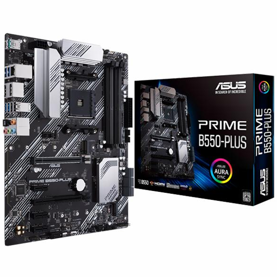 Placa Mãe Asus Prime B550-Plus AMD Soquete AM4