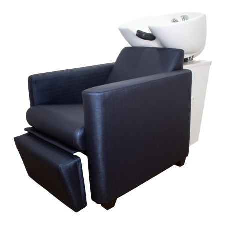 Lavatório Elegance Prime com Cuba de Porcelana e Apoio de Panturrilha