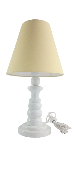 Abajur Luminária Bernard Amarelo Bebe
