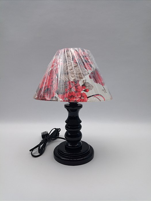 Abajur Luminária Pop Cúpula Estampada