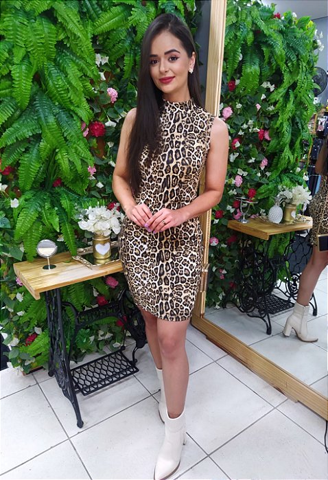 Vestido Animal Print