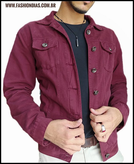 Jaqueta Masc. de Sarja - Wagashi