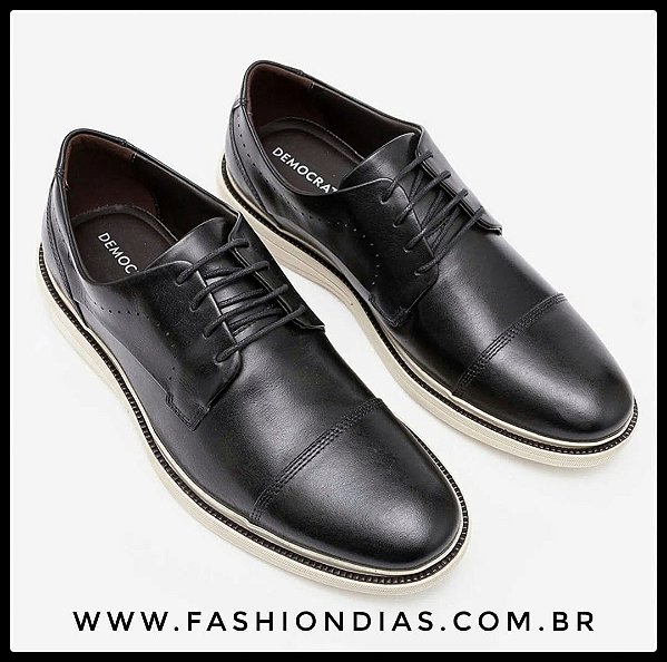 Sapato de Couro Metropolitan Bay - Democrata