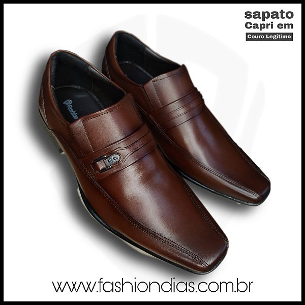 Sapato Capri em Couro Legítimo - FD