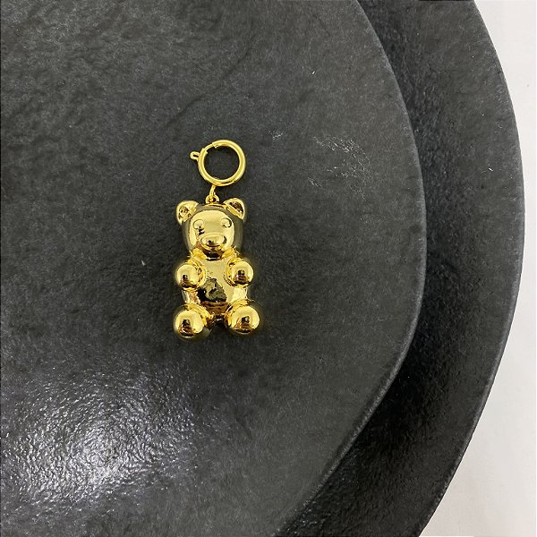 Pingente Urso Bold - Dourado