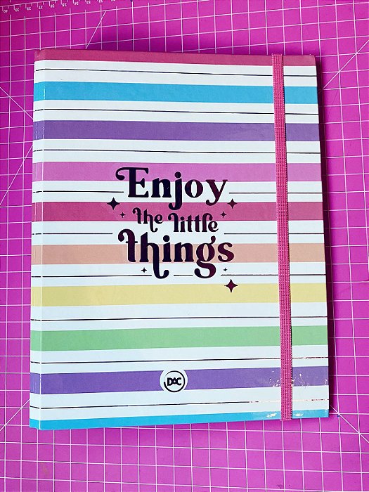 CADERNO ARGOLADO COLEGIAL ENJOY