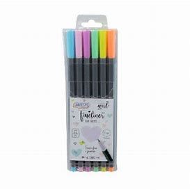 CANETAS FINELINER BRW TONS PASTEIS
