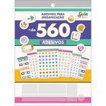 BLOCO DE ADESIVOS PARA ORGANIZAÇÃO COM 560 ADESIVOS