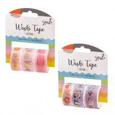 WASHI TAPE CRISTAL BRW