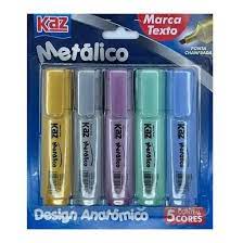 MARCA TEXTO METÁLICO KAZ