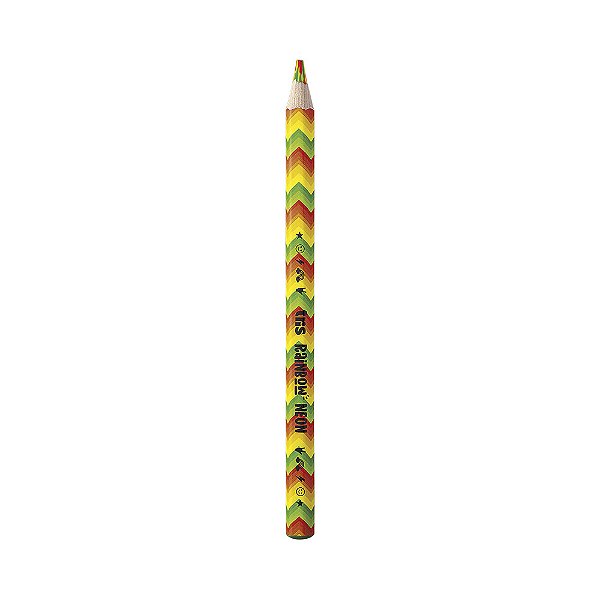 LÁPIS DE COR RAINBOW TRIS NEON