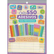 CARTELA DE ADESIVOS PARA POFESSORES TILIBRA