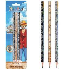 LÁPIS HB ONE PIECE COM 3 UN