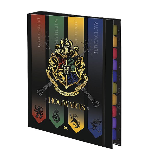CADERNO ARGOLADO UNIVERSITÁRIO HARRY POTTER