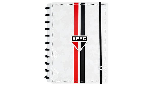 CADERNO INTELIGENTE SÃO PAULO TRICOLOR PAULISTA BRANCO