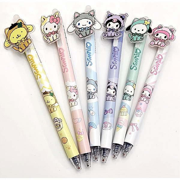 CANETA EM GEL APAGÁVEL RETRÁTIL SANRIO