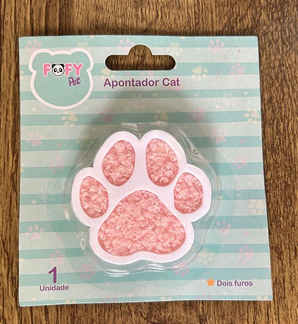 APONTADOR 2 FUROS CAT FOFY