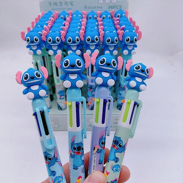 CANETA 6 CORES STITCH