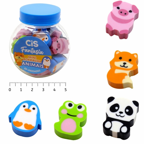 MINI BORRACHA CIS FANTASIA ANIMAIS