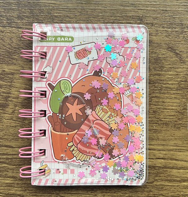 MINI CADERNO CAPIVARA