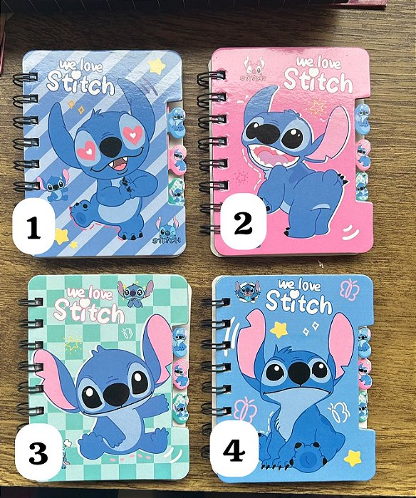 MINI CADERNO STITCH