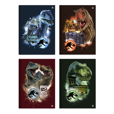 CADERNO BROCHURA JURASSIC WORLD ANIMATIVA