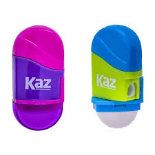 APONTADOR COLETOR COM BORRACHA KAZ