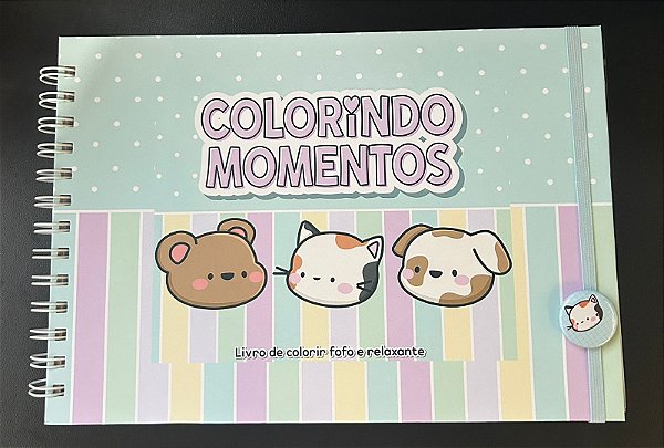 LIVRO DE COLORIR COLORINDO MOMENTOS