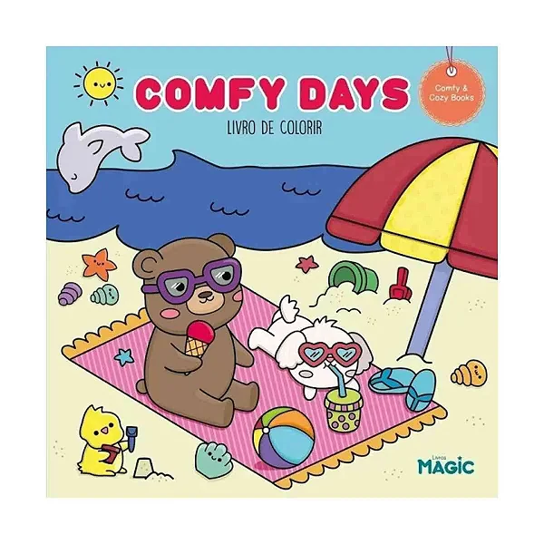 LIVRO DE COLORIR COMFY DAYS