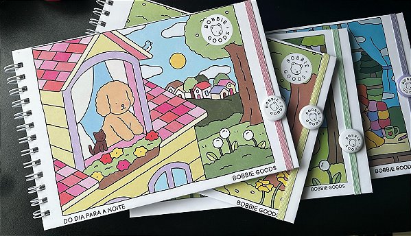 LIVRO DE COLORIR BOBBIE GOODS TEMAS