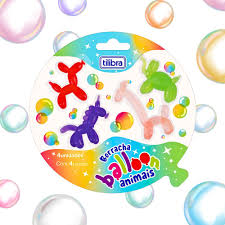 BORRACHA BALLON ANIMAIS TILIBRA
