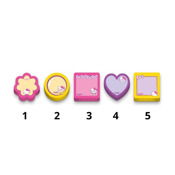 BLOCOS ADESIVOS HELLO KITTY LEO & LEO