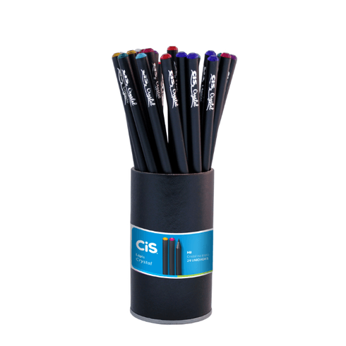 LÁPIS PRETO HB CRISTAL CIS
