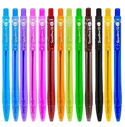 CANETA ESFEROGRAFICA NEW PEN CLIC SENSATION