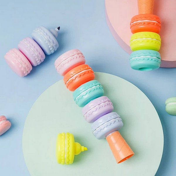 MARCA TEXTO MACARONS