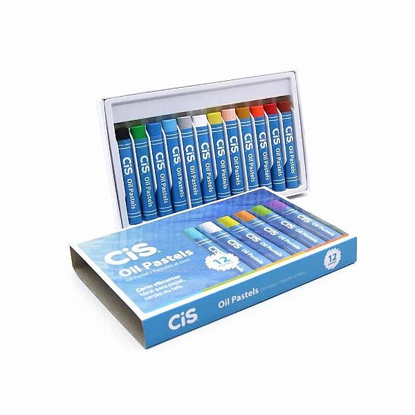 CIS OIL PASTELS 12 CORES