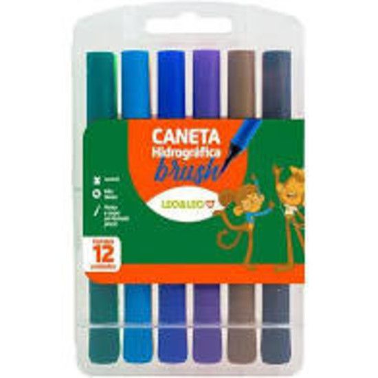 CANETA HIDROGRAFICA BRUSH LEO & LEO