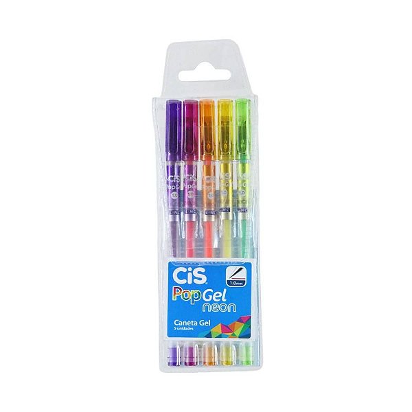 CIS NEON POP GEL COM 5UN