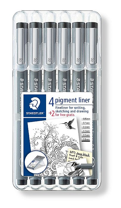 STAEDTLER NANKIN FINELINERPIGMENT LINER