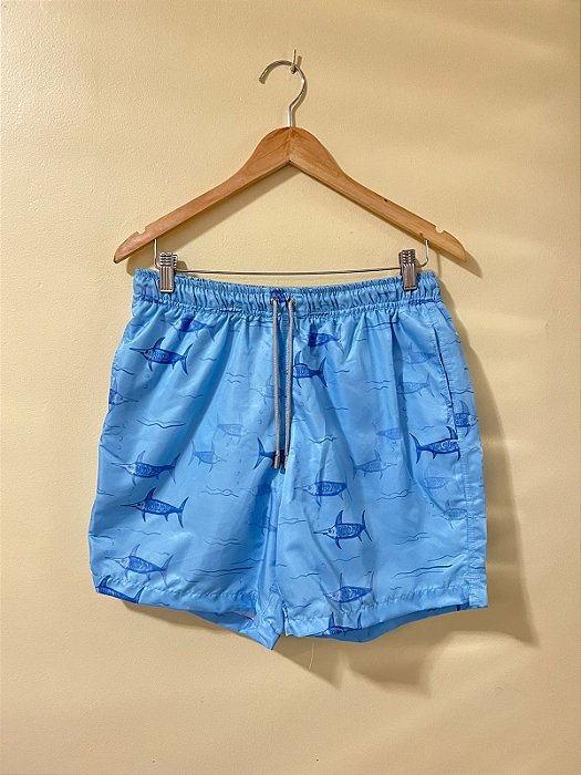 Shorts Colorful Ocean Azul