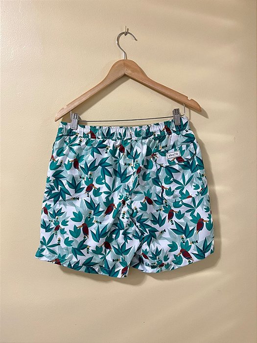 Shorts Tropical Macaw