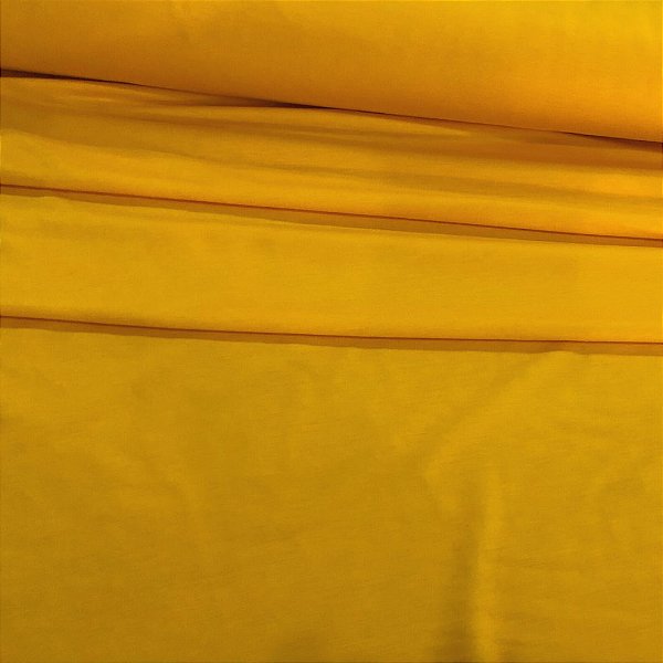 Malha PP Tubular - Amarelo Canário - 2,40m de Largura