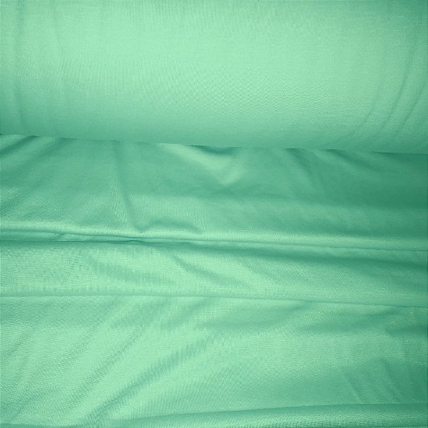 Malha PP Tubular - Verde Menta - 2,40m de Largura