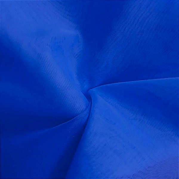 Tecido Voil Liso - Azul Royal - 3,00m de Largura